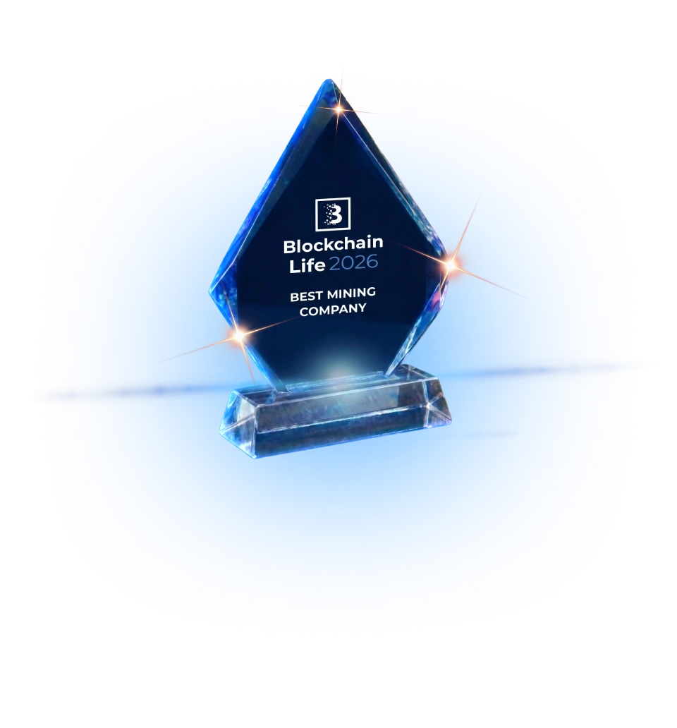 Blockchain Life Awards trophy